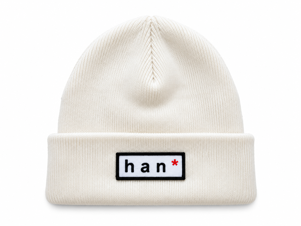 Cream Beanie