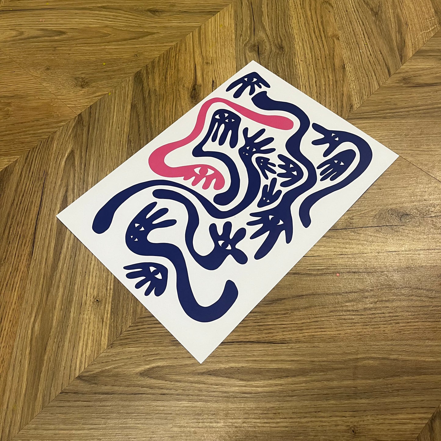 Grabby Art Print