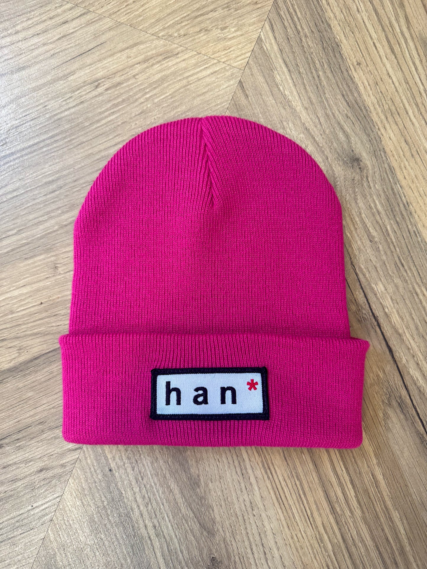 Fuchsia Pink Beanie