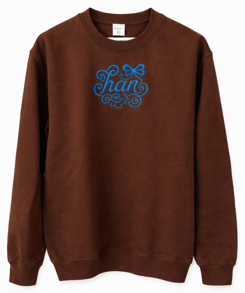 Bow Sweat in Chocolate