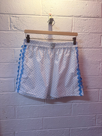 PREMIUM Blue Polka Shorts