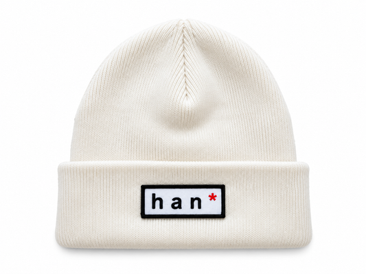 Cream Beanie