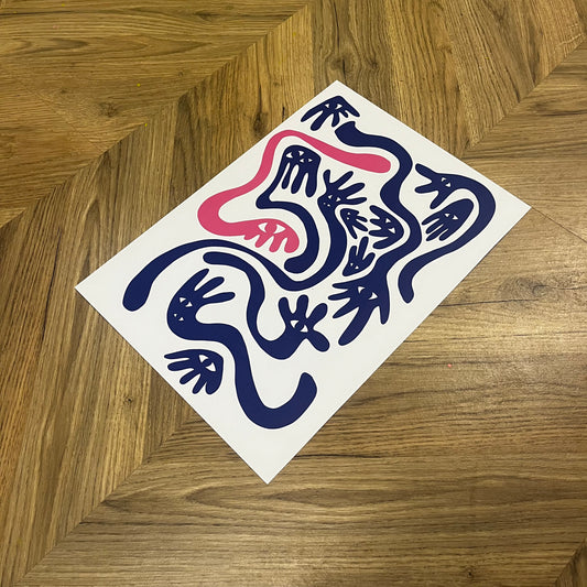 Grabby Art Print