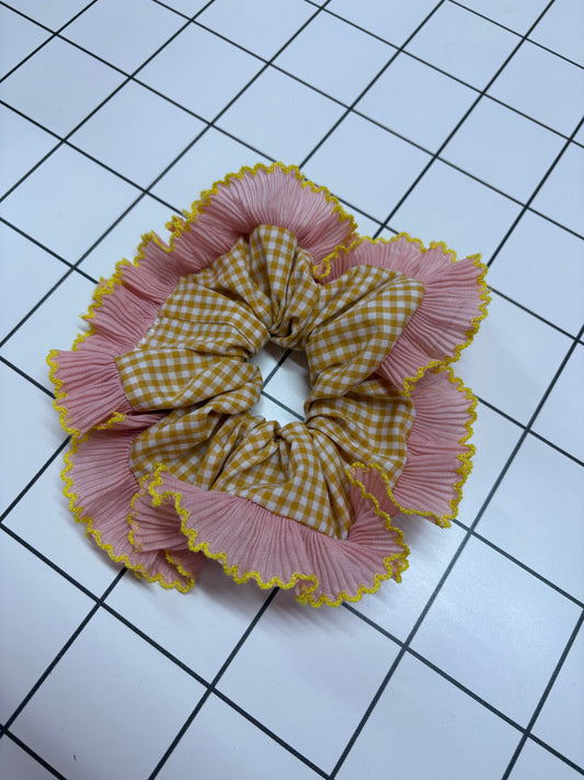 PREMIUM Mustard Frilly Scrunch(Single)
