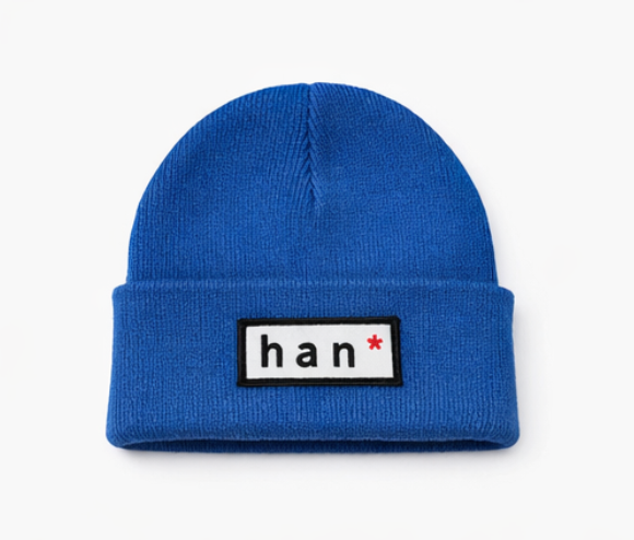 Cobalt beanie