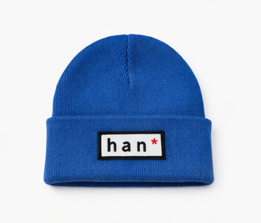 Cobalt beanie