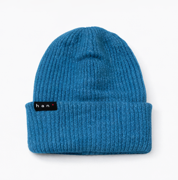 Vibrant Blue Colour Pop Beanie