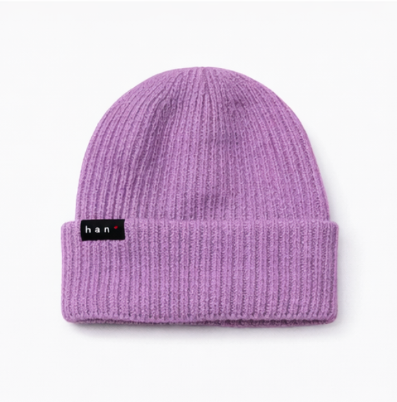 Vibrant Lavender Colour Pop Beanie