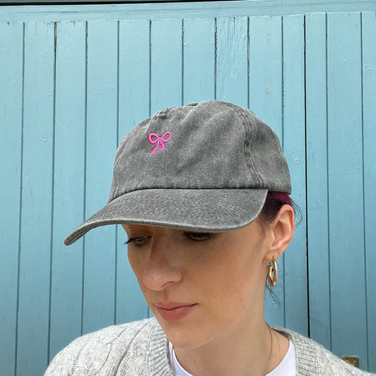 Black Faded Cap