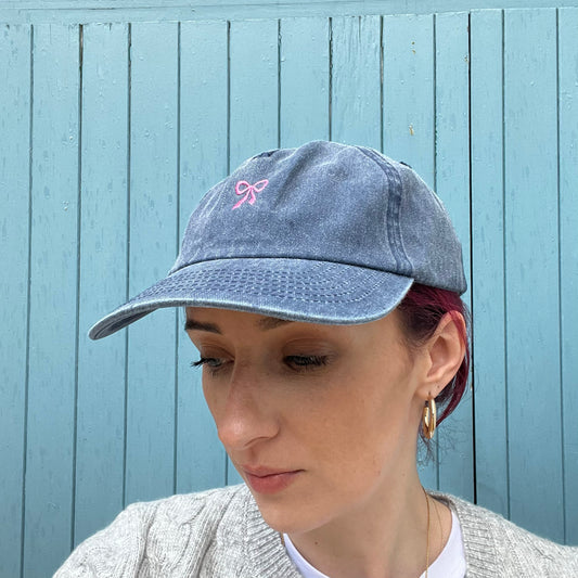 Denim Blue Faded Cap