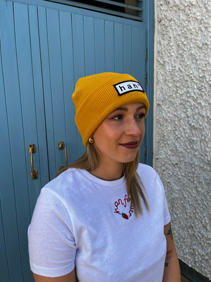 Mustard Beanie