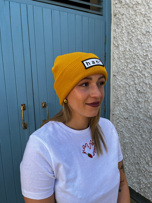 Mustard Beanie