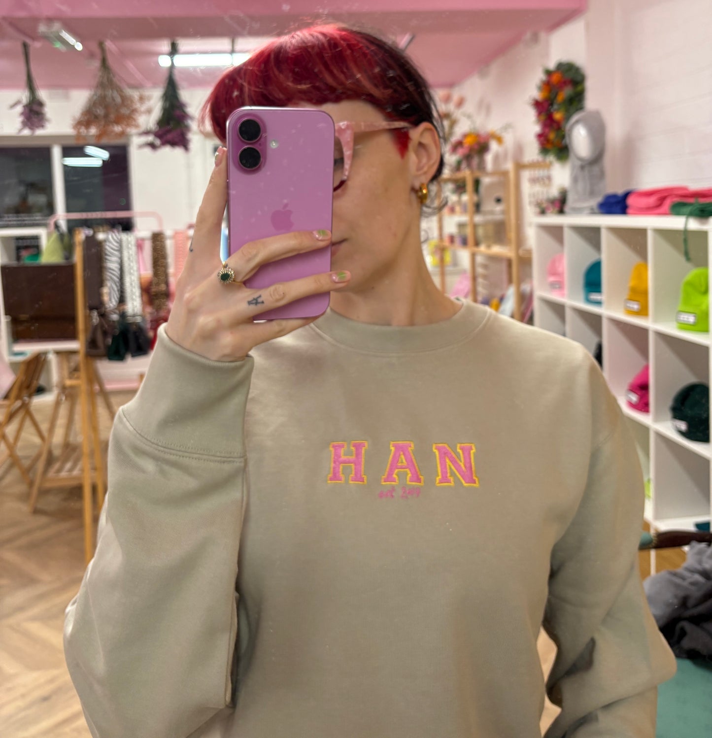 Stone Varsity Sweat