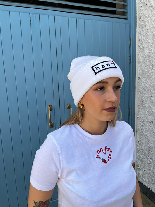 White Beanie